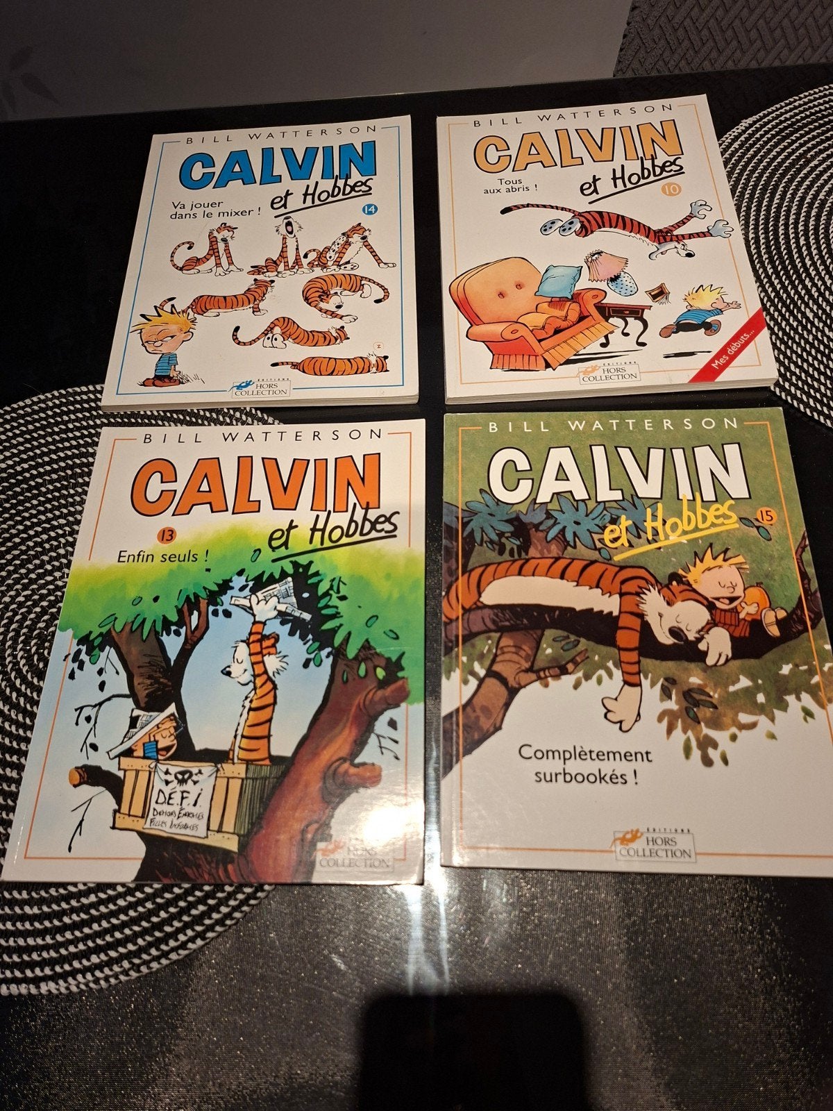 calvin et hobbes, Livres, Enlèvement