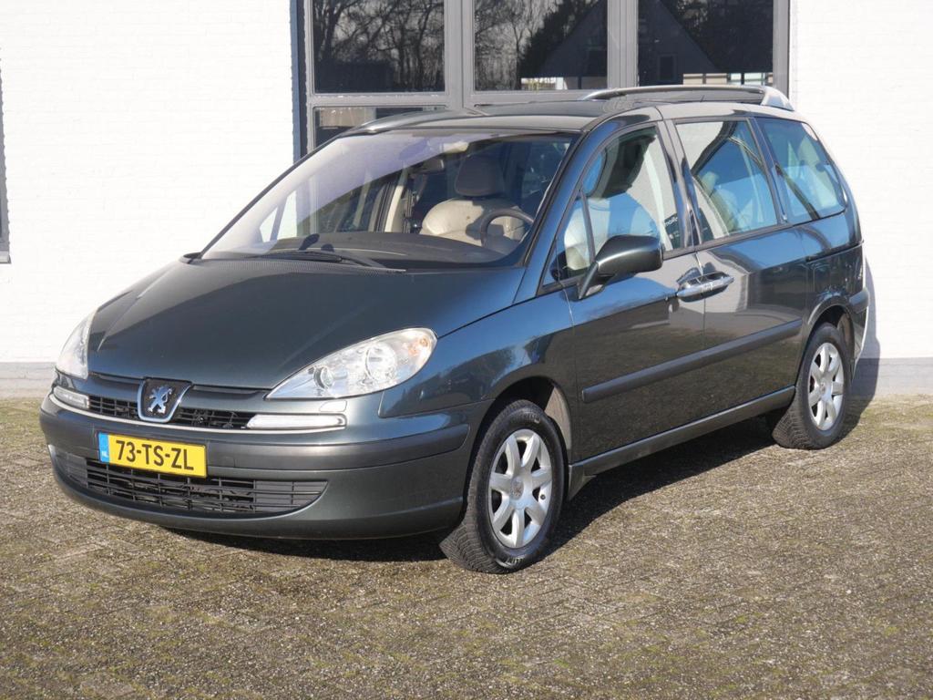 Peugeot 807 3.0 ST Automaat 178000km !!! Leder Electr. deure, Auto's, Peugeot, Automaat, Monovolume, Grijs, Onderhoudsboekje
