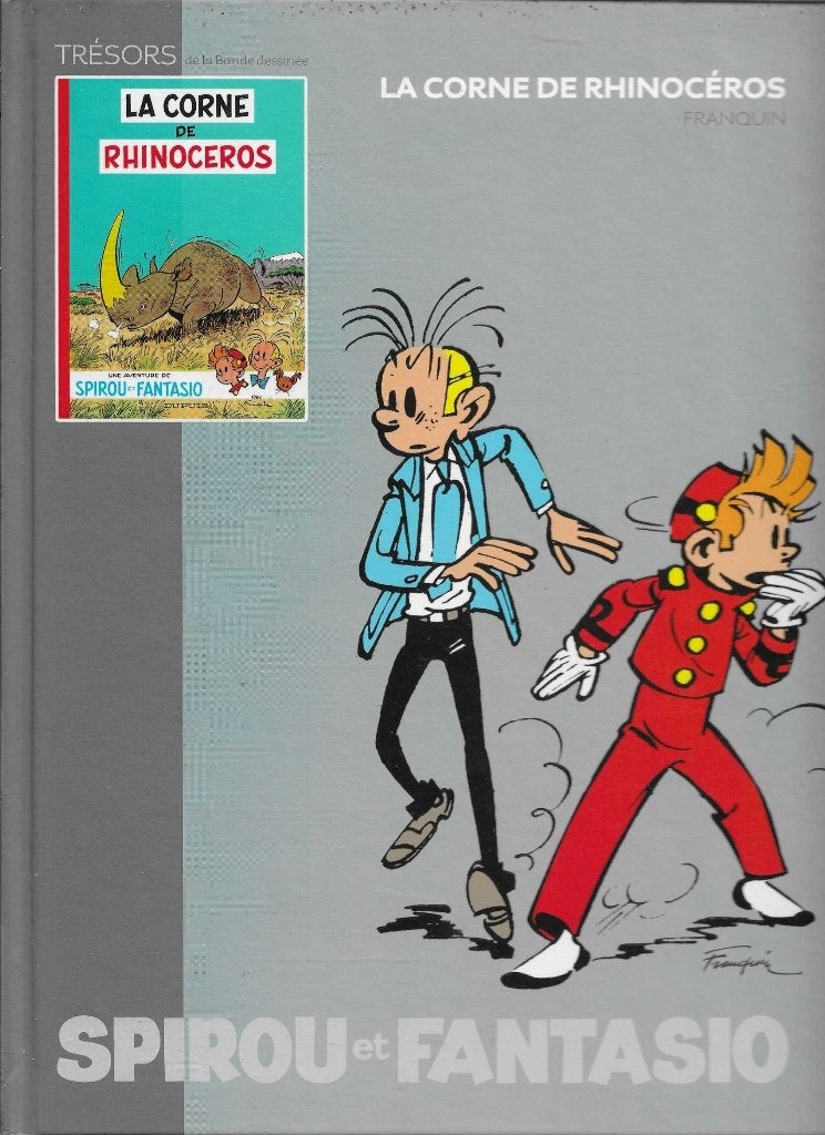 la corne de rhinocéros spirou franquin, Enlèvement ou Envoi, Une BD, Comme neuf, Franquin