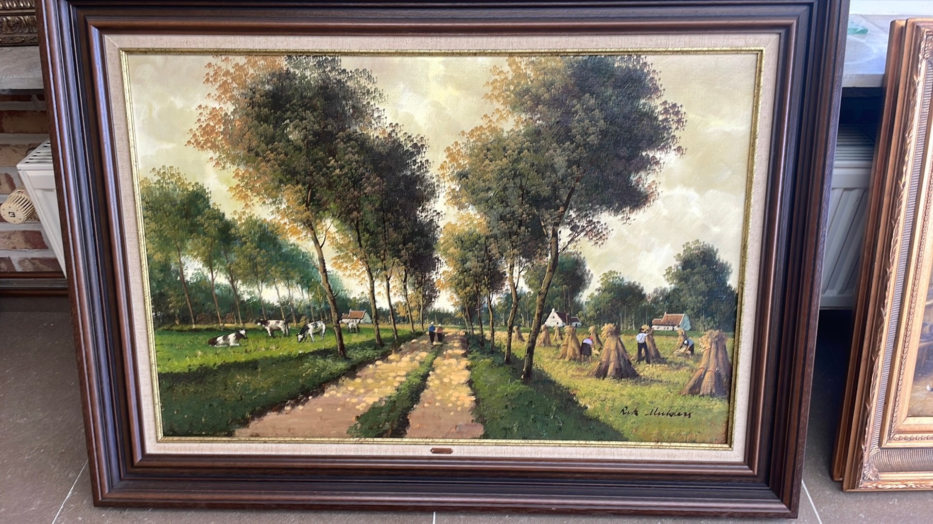 Vlaams landschap Rik Mulders, Enlèvement, Paysage