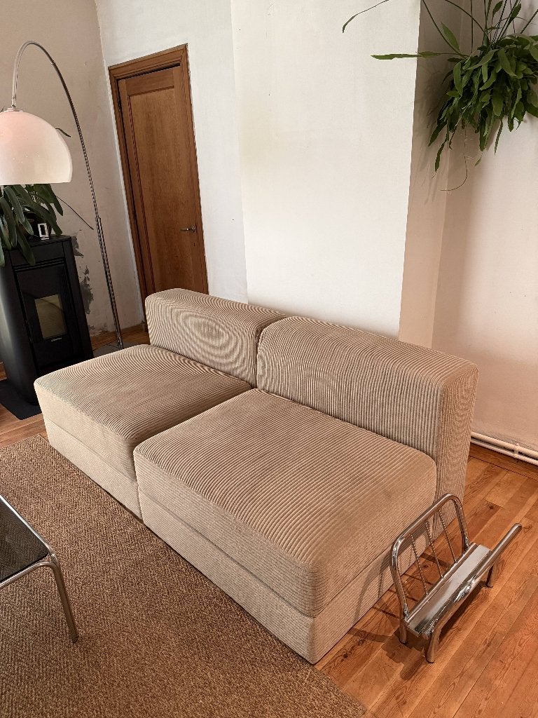 Canapé modulable Ikea Jattebo, Enlèvement, Comme neuf, Tissus