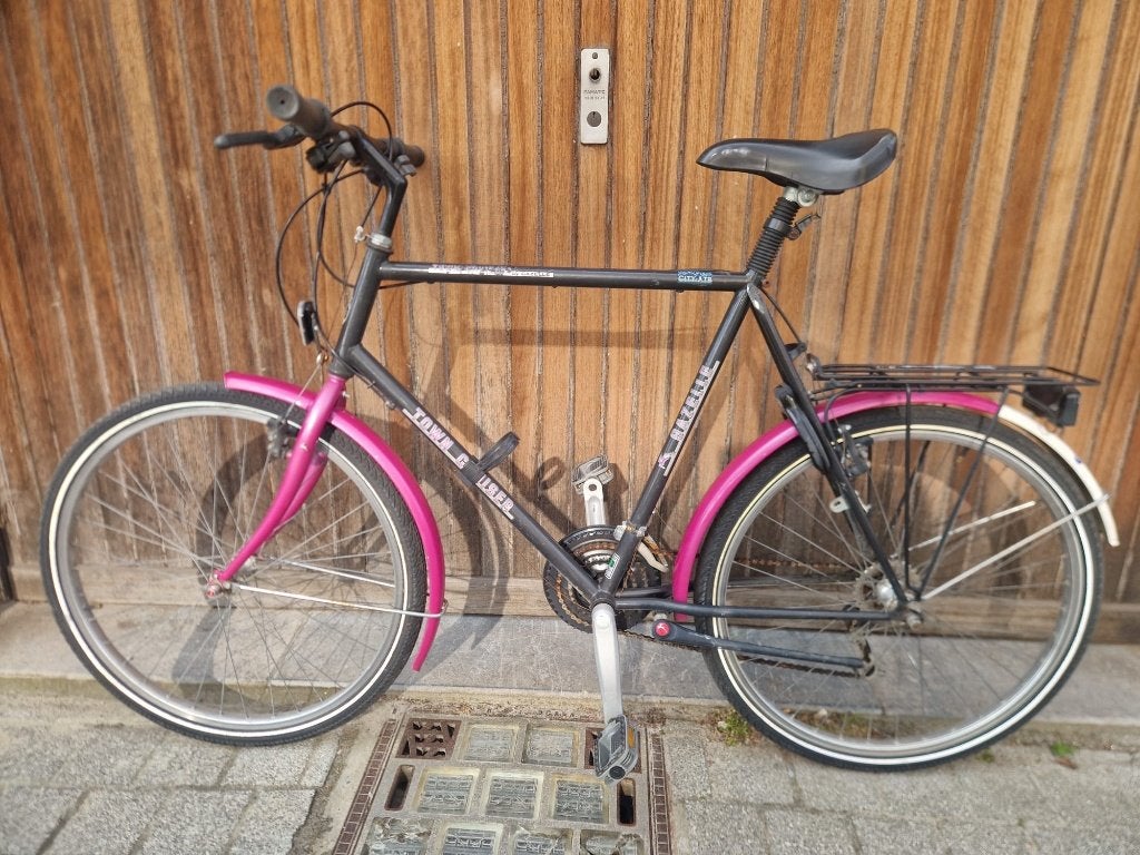 Vélo homme gazelle town cruser 26 inch, Vitesses, Frein sur jante, Enlèvement, Utilisé