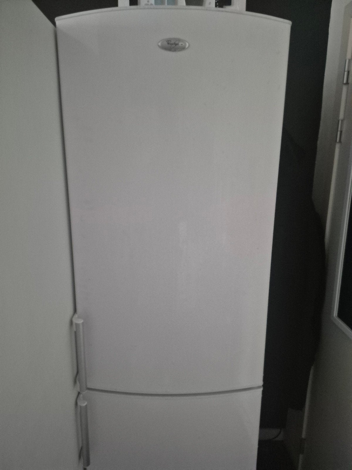 Whirlpool koel-vriescombinatie te koop wegens verhuis.Ruime, Enlèvement, Utilisé, Avec congélateur séparé