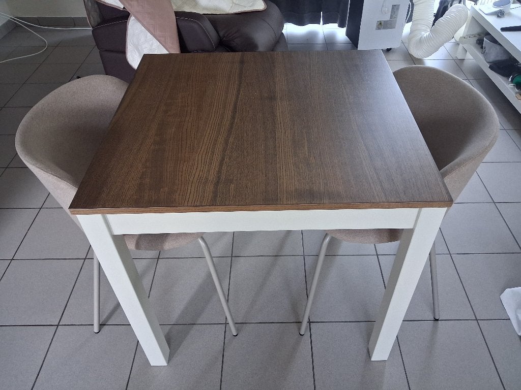 Table et chaises, Ophalen, 50 tot 100 cm, 50 tot 100 cm, Rechthoekig