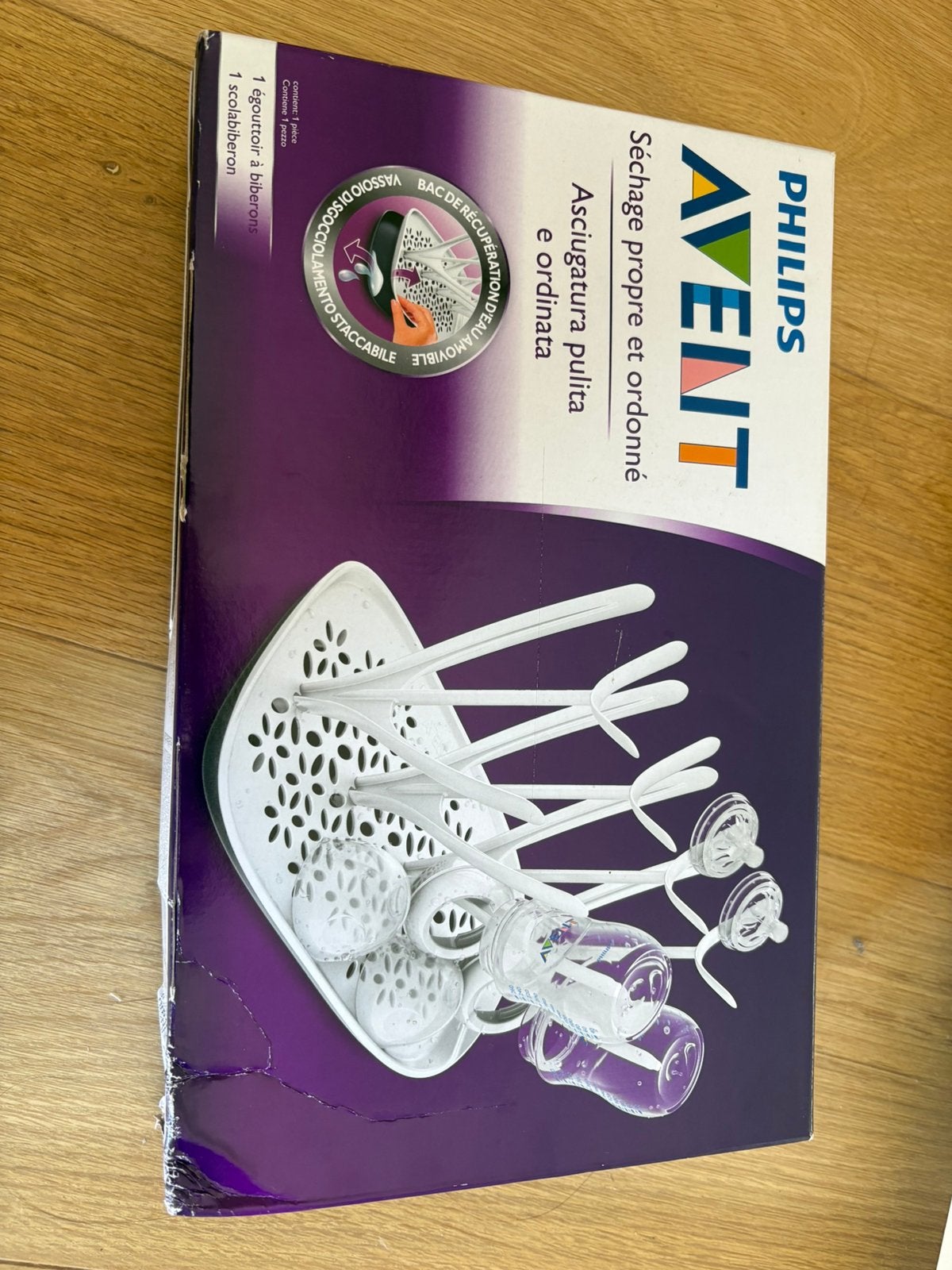 Égouttoir à biberons Philips Avent – Neuf dans sa boîte, Kinderen en Baby's, Babyvoeding en Toebehoren, Ophalen, Nieuw, Flessendroger