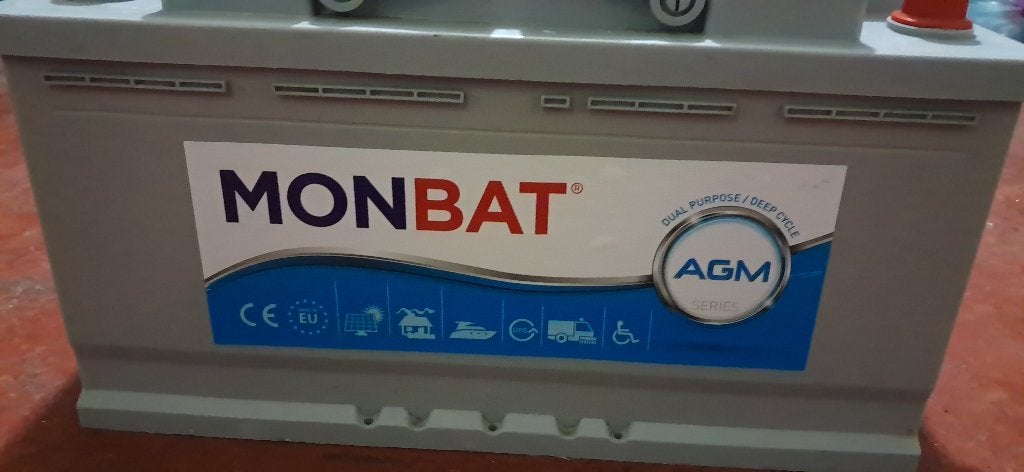 Batterij AGM DEEP CYCLE, Gebruikt, Overige automerken