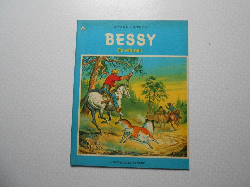 Bessy 95 De vakman 1972 1 ste druk., Boeken, Willy Vandersteen, Eén stripboek, Nieuw, Ophalen of Verzenden