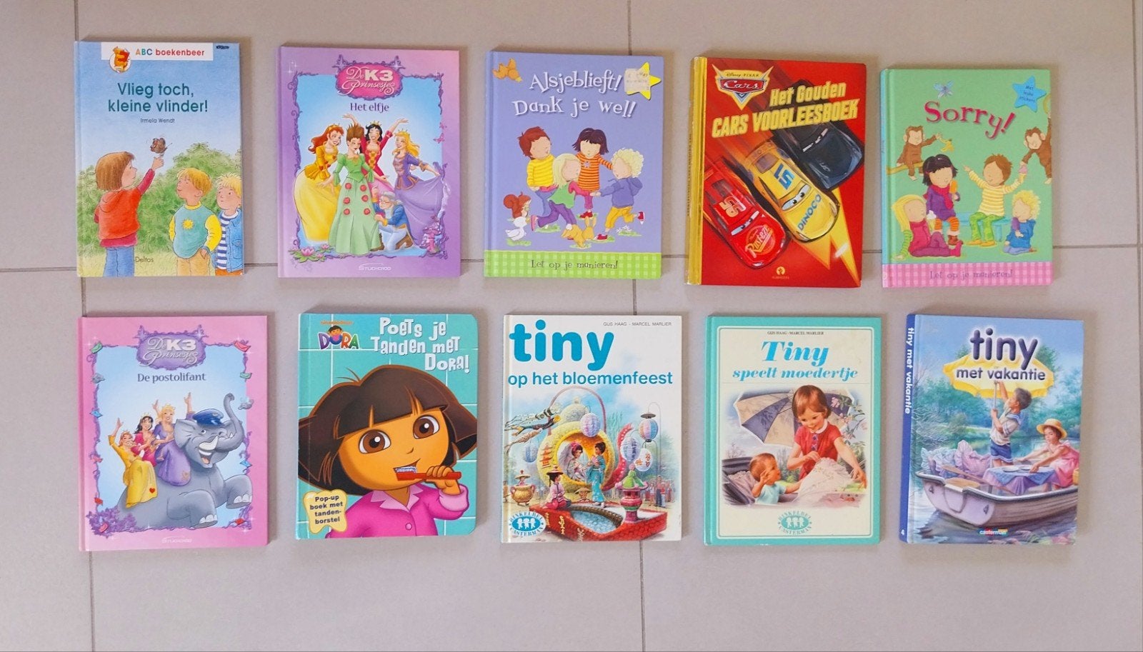 Bundel van 10 voorleesboeken voor peuters en kleuters, Ophalen of Verzenden