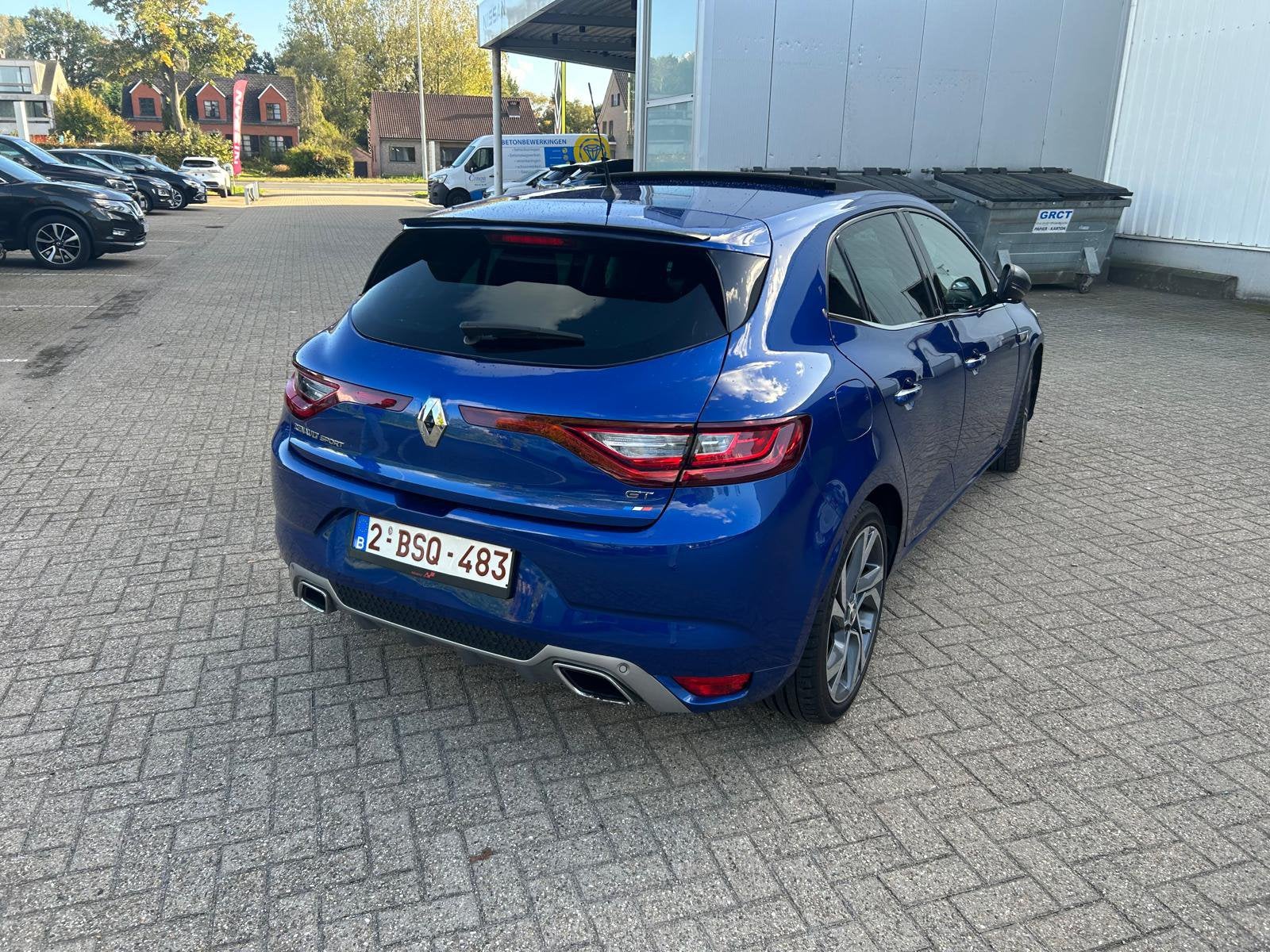 Renault megane gt 205 edc full option, Auto's, 1618 cc, 4 cilinders, Blauw, 1924 kg