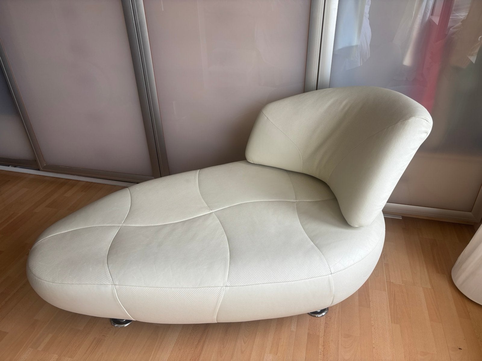 Fauteuil design en cuir de Leolux, Enlèvement, Comme neuf
