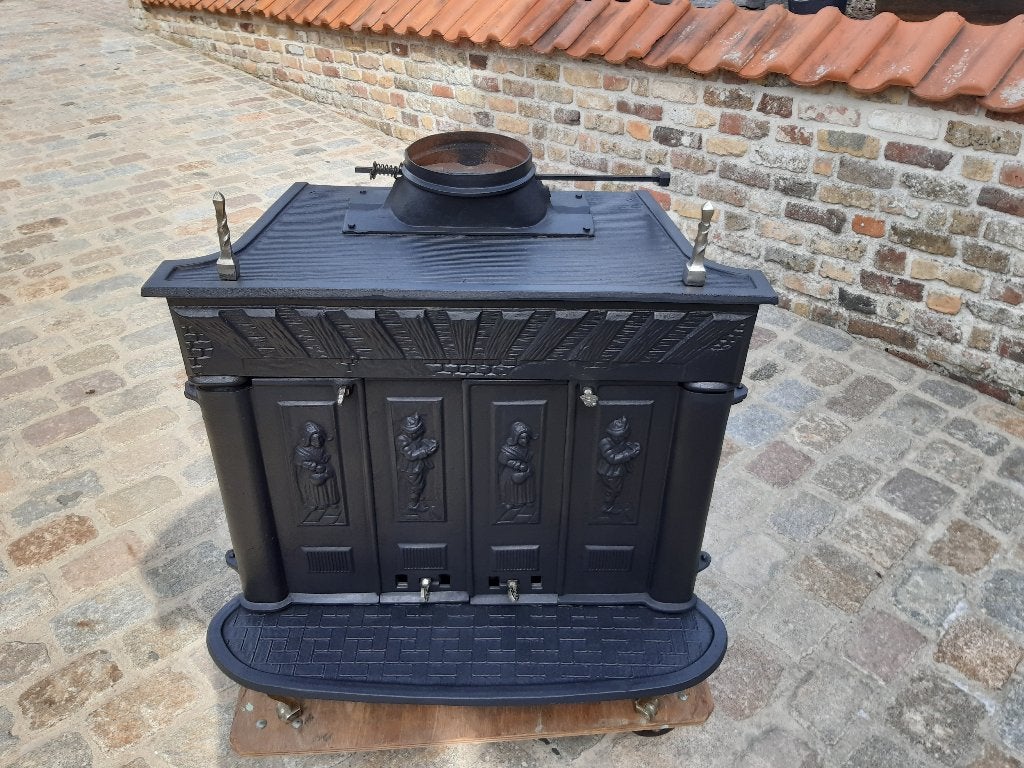 Houtkachel-Open haard-BBQ, Ophalen, Gebruikt, Houtkachel, Vrijstaand