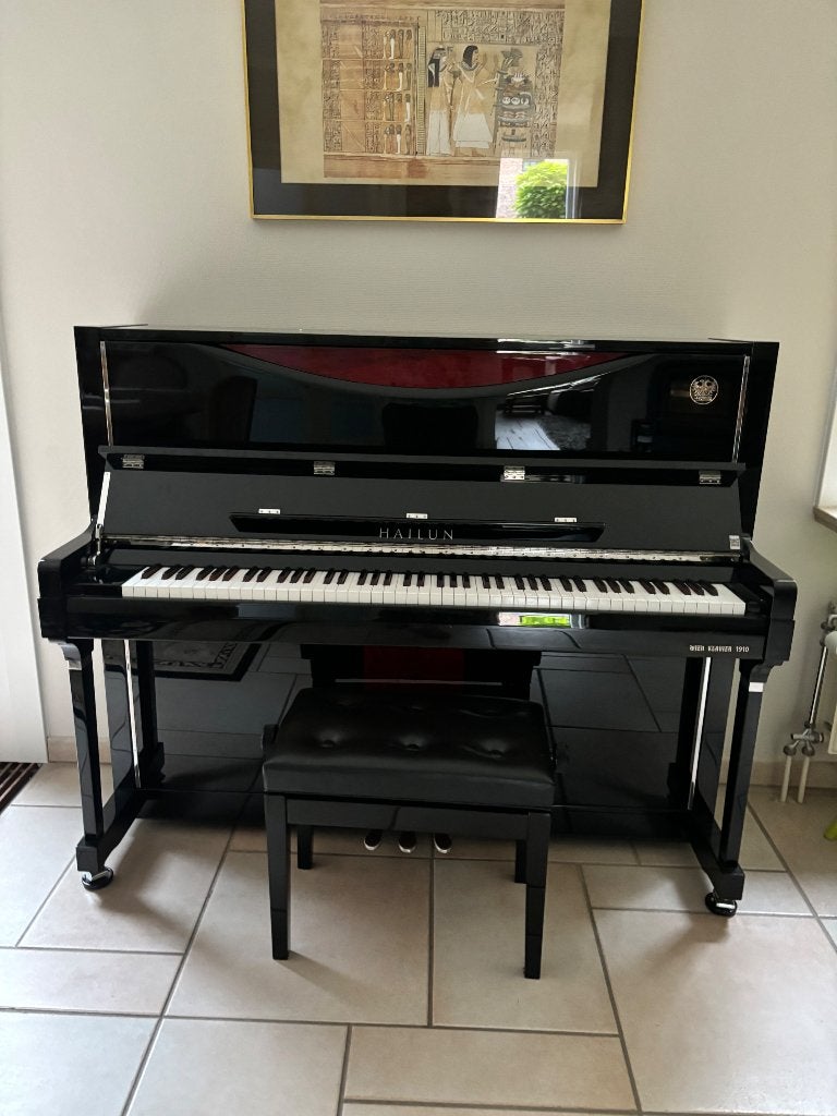 Buffetpiano, Muziek en Instrumenten, Ophalen, Zwart, Zo goed als nieuw, Piano