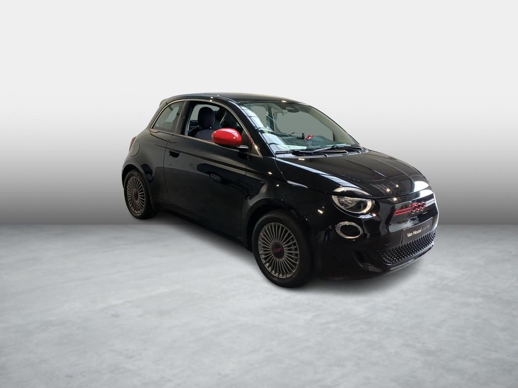 Fiat 500e 500e 24 kWh (Red), Auto's, Fiat, 4 zetels, Stof, Gebruikt, 95 pk
