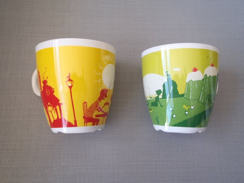 lot de 2 mugs Douwe Egbert, Enlèvement ou Envoi, Neuf, Mug