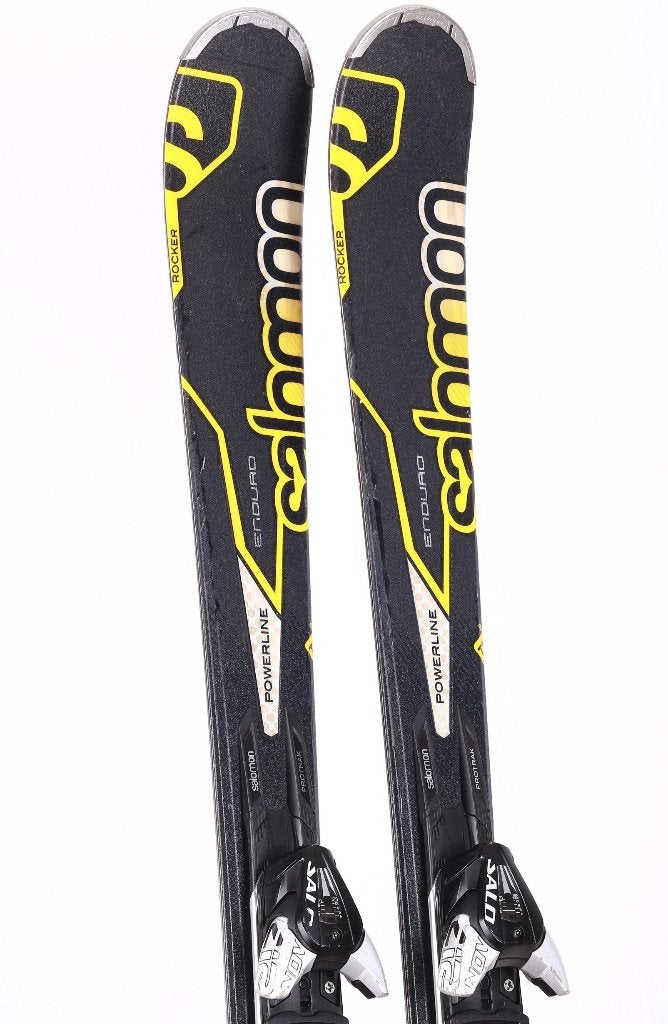 154 cm ski's SALOMON ENDURO RXT 800, woodcore + Salomon Z12, 140 tot 160 cm, Gebruikt, Verzenden, Salomon
