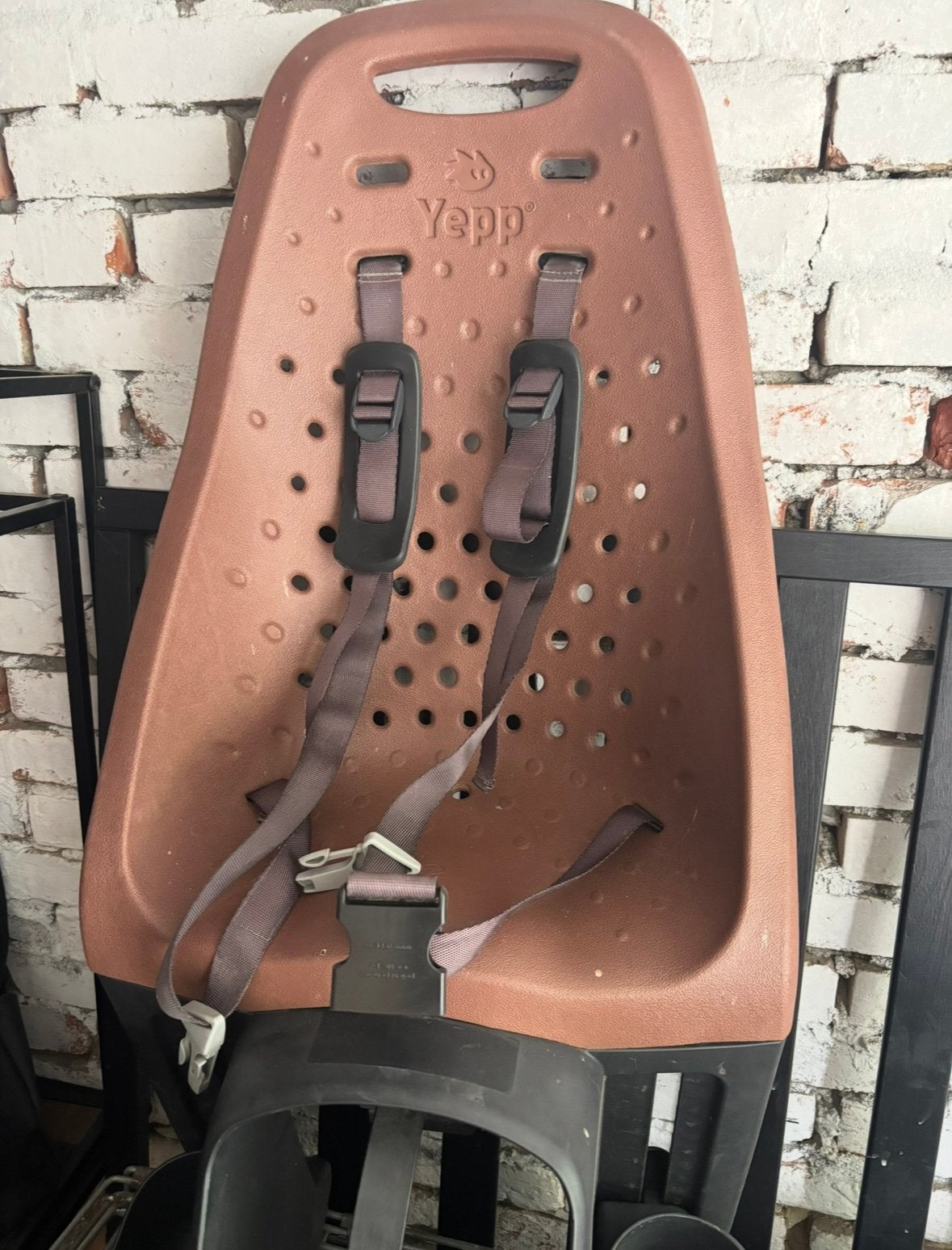 Siège de vélo Yepp, Enlèvement, Utilisé, Siège arrière, Repose-pieds