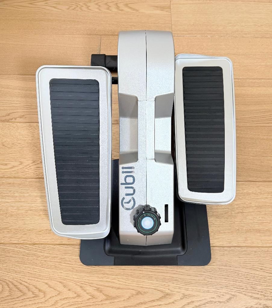 Cubii Pro Chrome / Hometrainer / Bureaufiets / Stoelfiets, Ophalen, Rug, Aluminium, Zo goed als nieuw