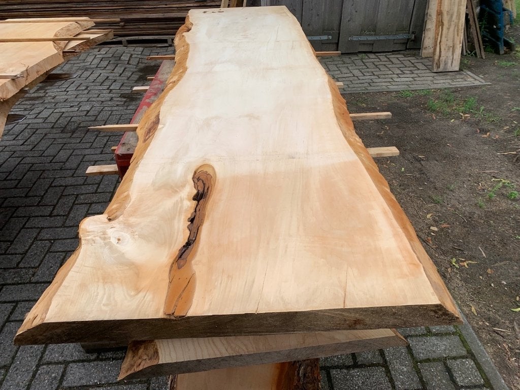 Boomstam tafelbladen & -planken eik, beuk, populier, es etc., Huis en Inrichting, Ophalen of Verzenden, Natuurlijk, robuust en stoer