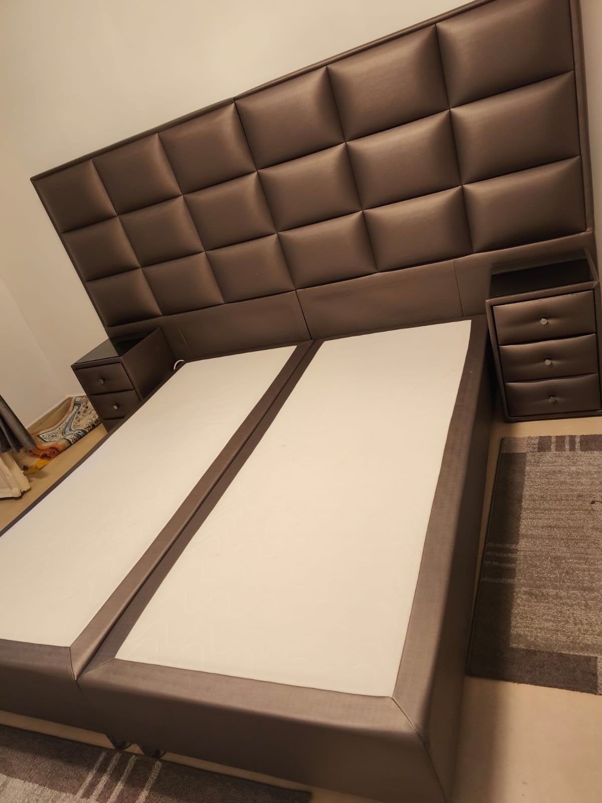 Lit +matelas, Maison & Meubles, Enlèvement ou Envoi, Utilisé