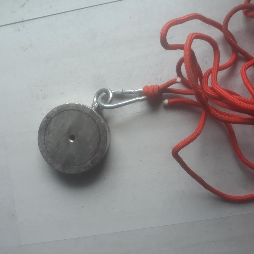 Magneet magneetvissen 1000kg, Hobby en Vrije tijd, Metaaldetectors, Ophalen, Gebruikt, Meer dan 30 cm, Overige merken
