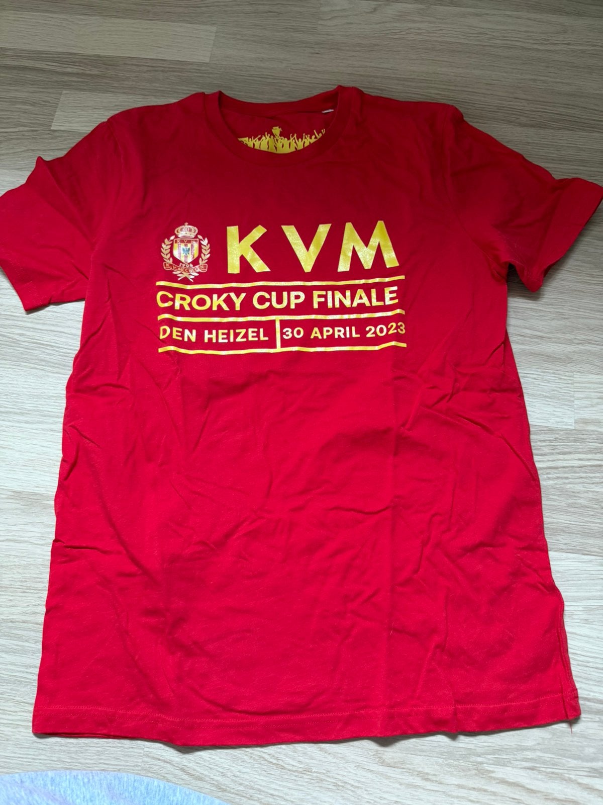 Fanshop shirt kv mechelen, Enlèvement, Comme neuf