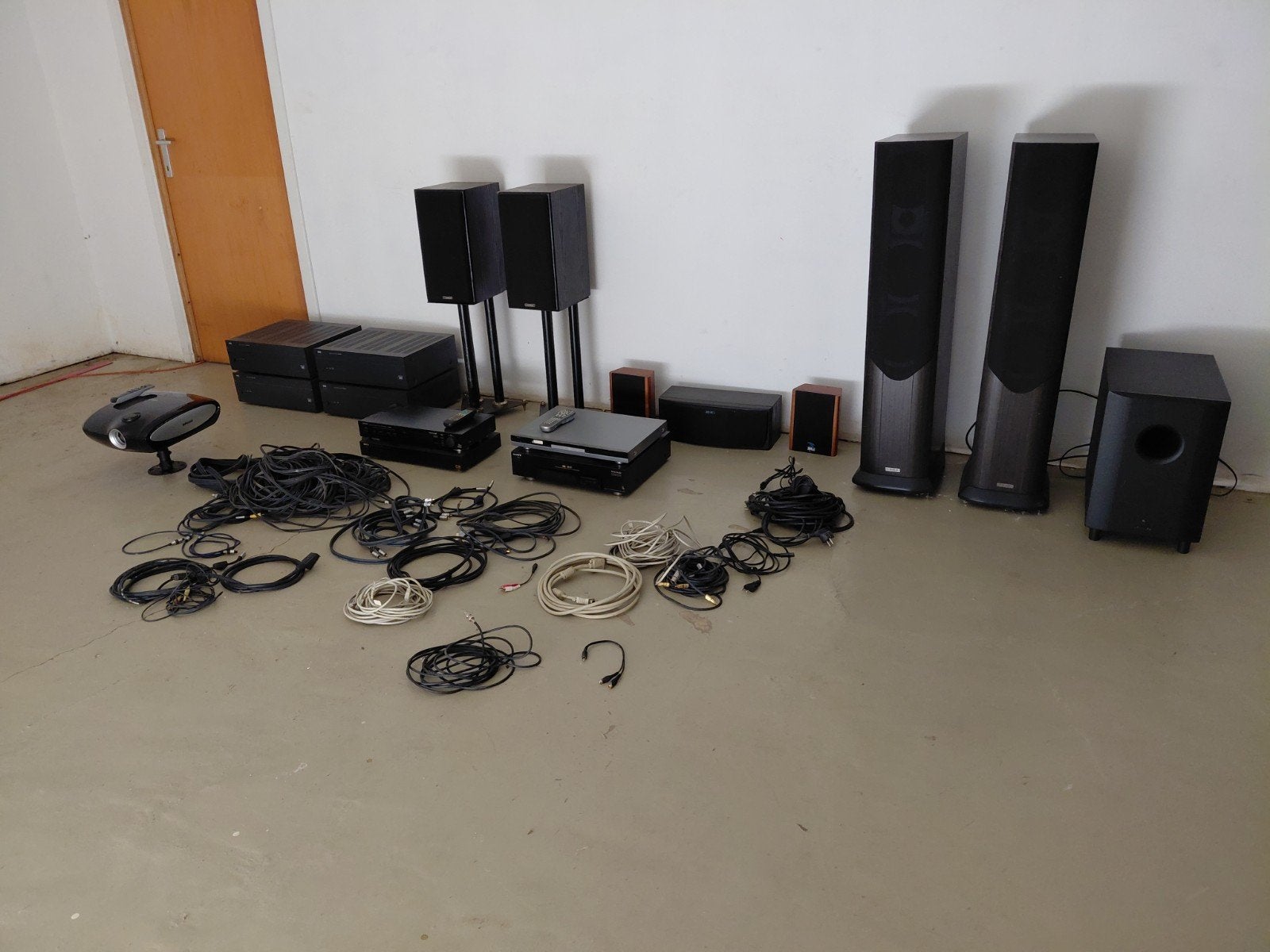 Home cinéma 7.1 vintage grand spectacle, Autres marques, Enlèvement, Utilisé, 70 watts ou plus