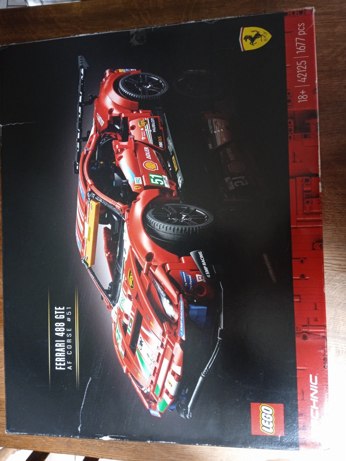 LEGO technic Ferrari 488 gte, Voiture, Plus grand que 1:32, Comme neuf, Italeri