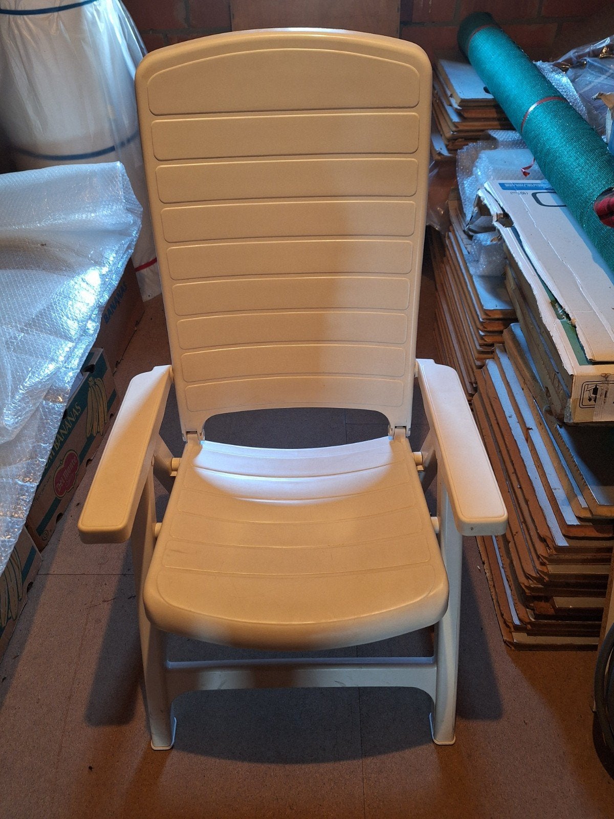 Tuin stoelen, Ophalen