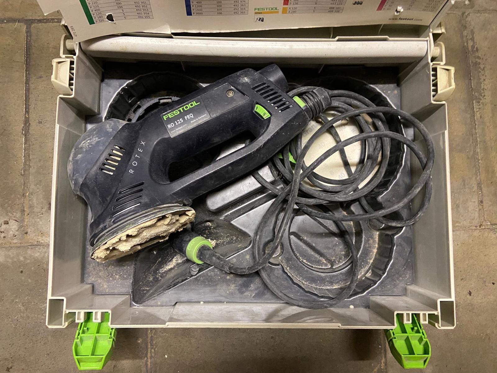 Ponceuse FESTOOL RO125, Ophalen of Verzenden, Zo goed als nieuw