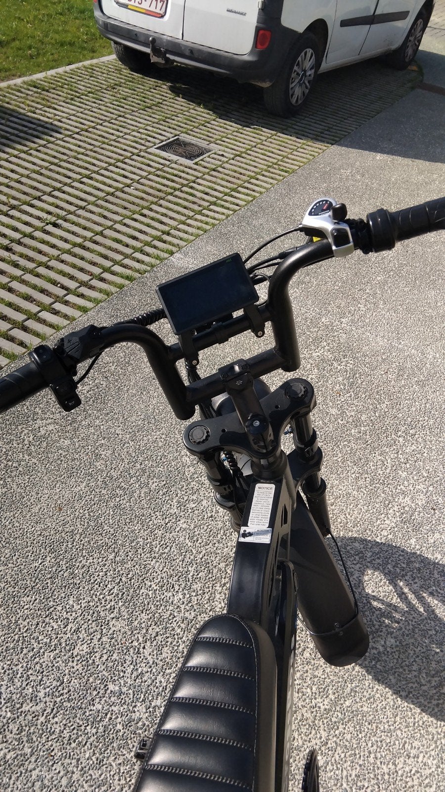 Fatbike V20 pro La Souris zwart, Fietsen en Brommers, Elektrische fietsen, Ophalen