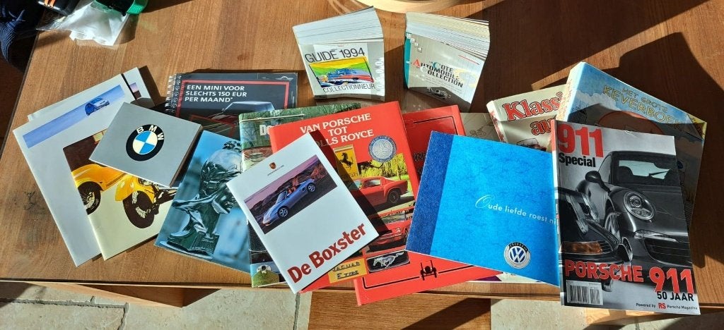 Partij van 16 boeken over klassieke auto's (Nieuwstaat), Diverse auteurs, Ophalen of Verzenden, Zo goed als nieuw, Porsche