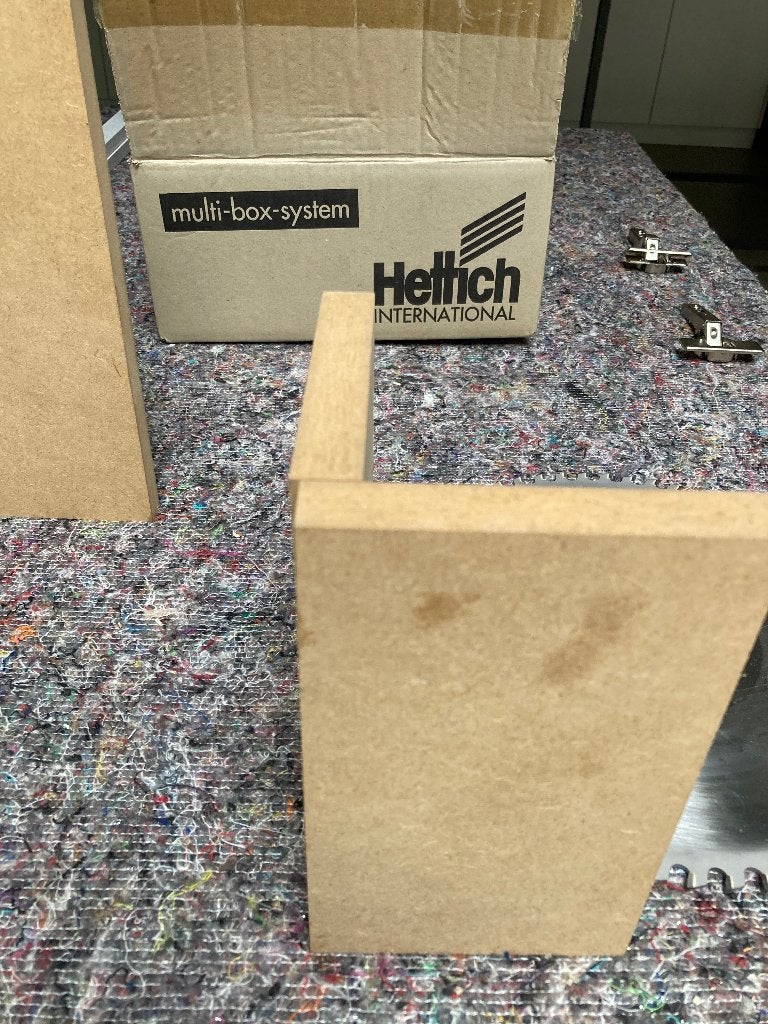 Potscharnieren Hettich, Doe-het-zelf en Bouw, Ophalen, Nieuw, IJzer, Scharnier