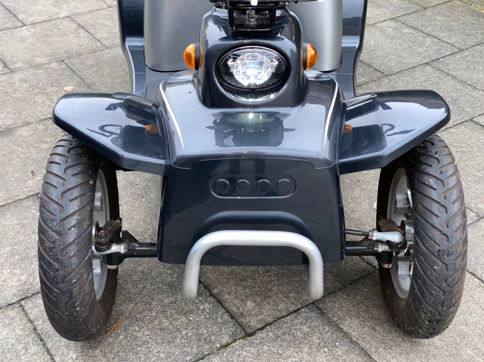 Scooter électrique L & M Mezzo 4 voiturette handicapé, Enlèvement ou Envoi, Pliant, Comme neuf, Fauteuil roulant électrique