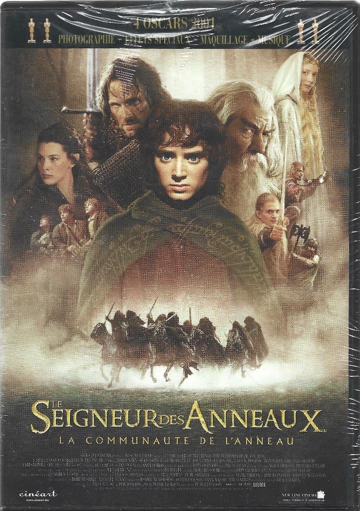 le seigneur des anneaux : la communaute de l'anneau, CD & DVD, À partir de 6 ans, Enlèvement ou Envoi, Neuf, dans son emballage
