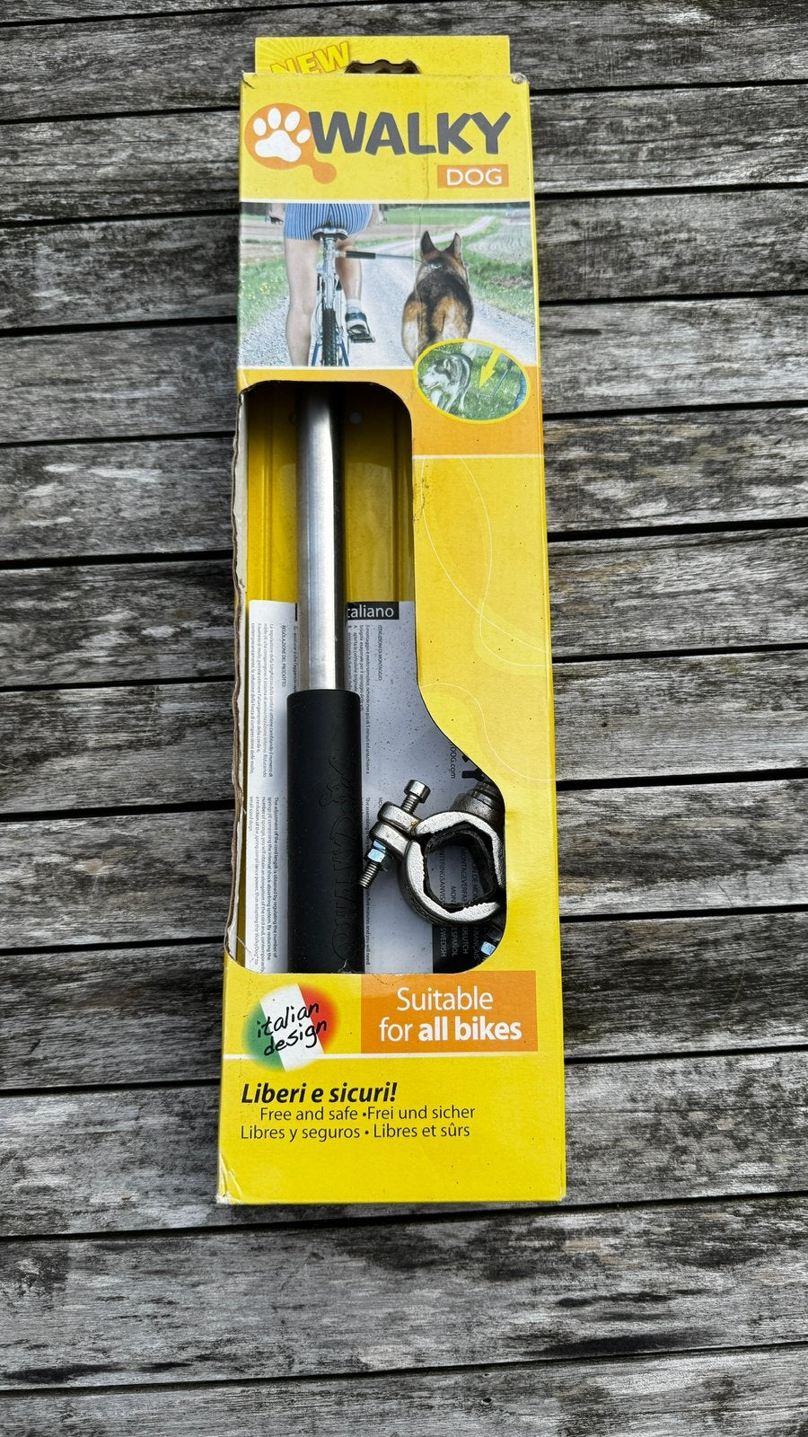 Walky Dog hondenleiband aan de fiets, Dieren en Toebehoren, Ophalen, Zo goed als nieuw, Hondenriem-accessoire