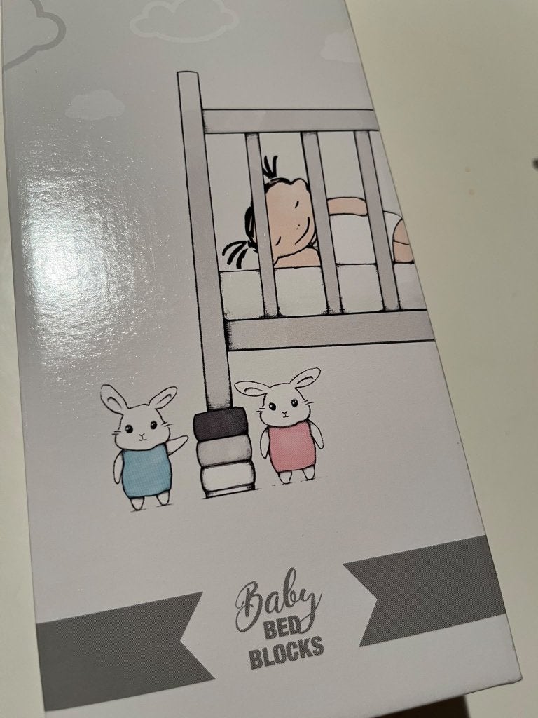 Bedverhogers bed blocks, Kinderen en Baby's, Ophalen, Zo goed als nieuw