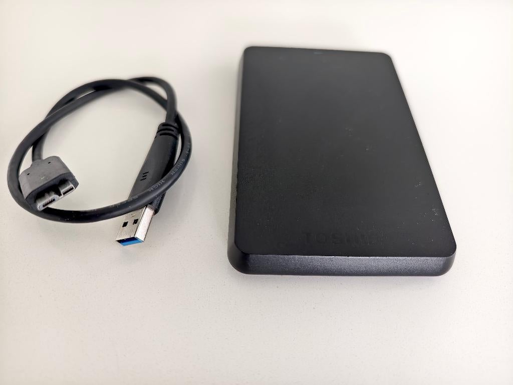 Toshiba Canvio 500GB Externe Harde Schijf – Nieuwstaat!, Computers en Software, Harde schijven, Ophalen, Toshiba, HDD, Zo goed als nieuw