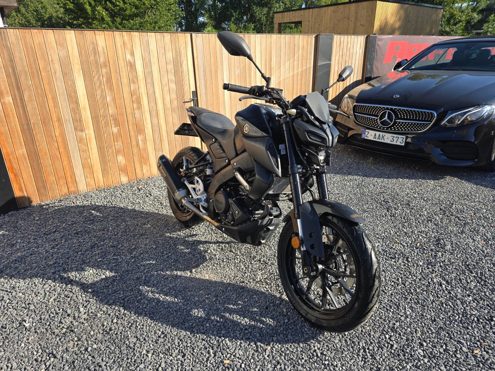 yamaha mt 125 2023 met 3000km Akrapovic, LED Verlichting, Occasion, Bedrijf, 125 cc