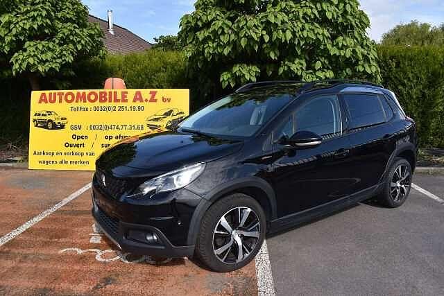 Peugeot 2008 1.5 BlueHDi GT Line GPS/Pano, Auto's, Peugeot, Zwart, 100 pk, Bedrijf, https://public.car-pass.be/vhr/5764dcfc-25c5-4a9e-a96d-ceb90fd8e64a