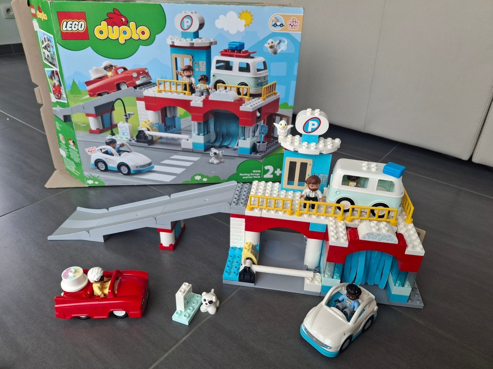 Duplo carwash, Ophalen, Gebruikt