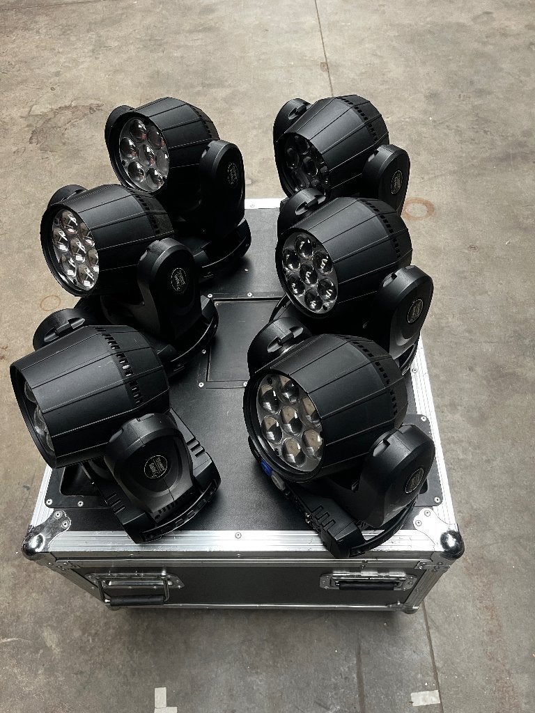 wash moving heads te koop, Muziek en Instrumenten, Licht en Laser, Ophalen, Zo goed als nieuw, Licht