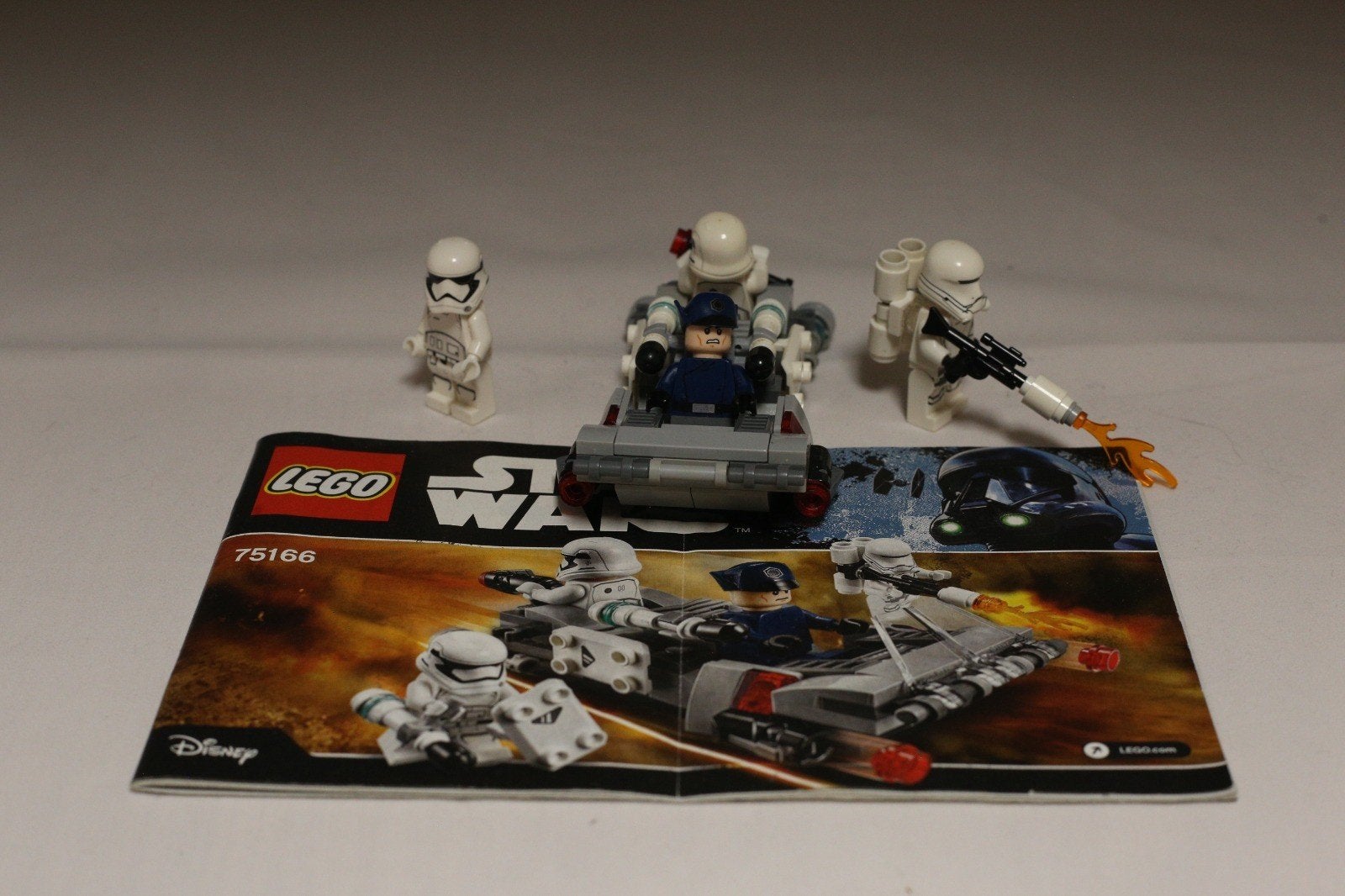 first order battle pack set 75166, Star Wars, Lego, Ensemble complet, Comme neuf