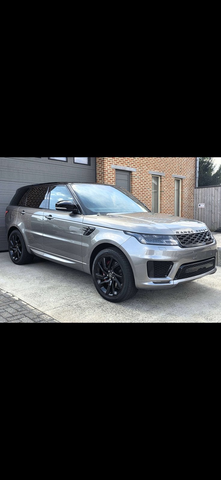 Range Rover Sport édition noire, Autos, Land Rover, Cuir, Argent ou Gris, Achat, Euro 6