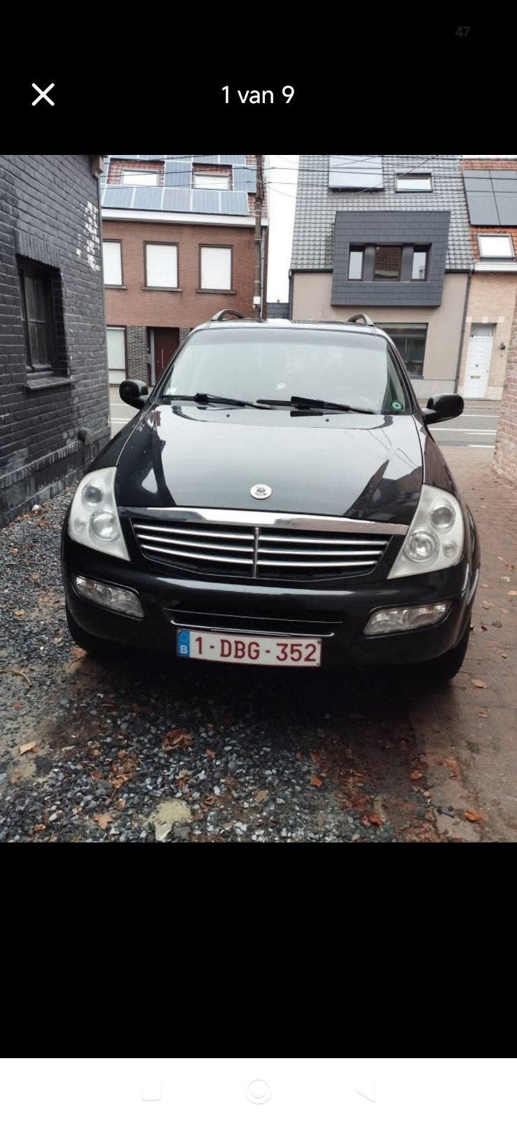 rexton ssangyong, Auto's, Automaat, Zwart, Diesel, Particulier