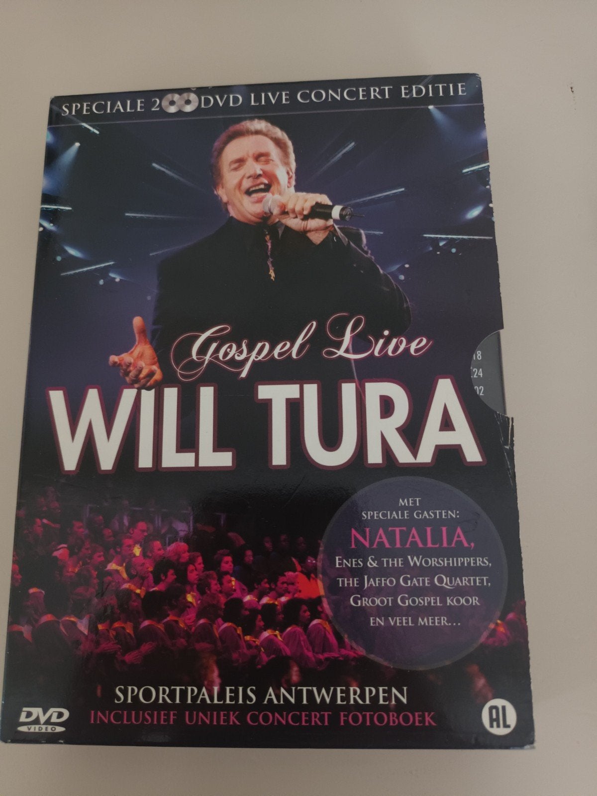 will tura gospel live  dvd´s  collector itrm, Ophalen of Verzenden