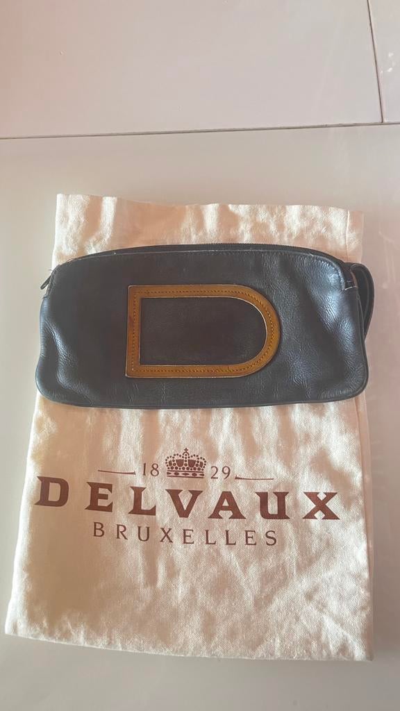 Merk: Delvaux, jaren ‘80, afmetingen: 24x14 cm, Ophalen, Gebruikt