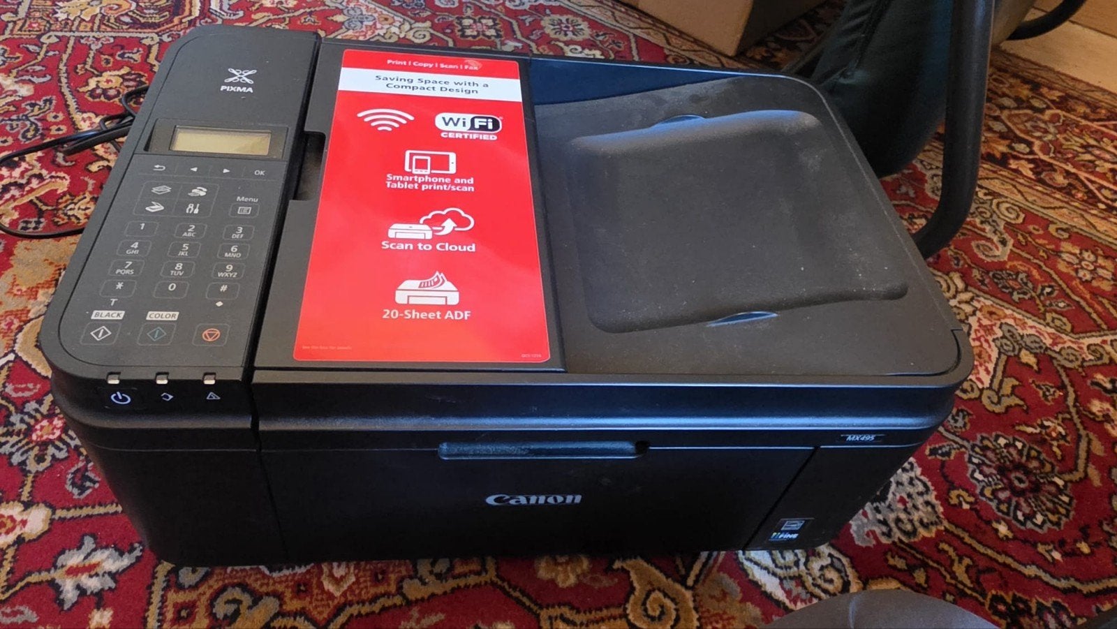 Canon wifi printer , zo goed als nieuw,   Met accessoires..., Computers en Software, Printers, Ophalen of Verzenden, Printer