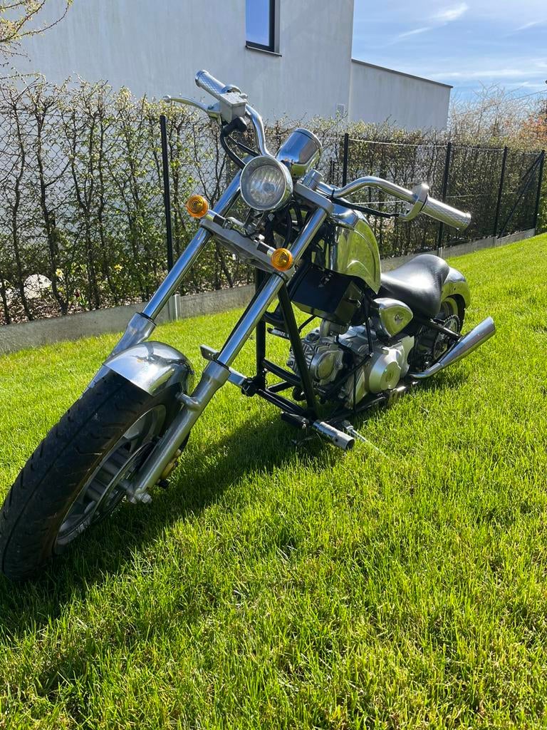 Mini chopper exclusief 110cc, Motoren, Ophalen, 1 cilinder, 11 kW of minder