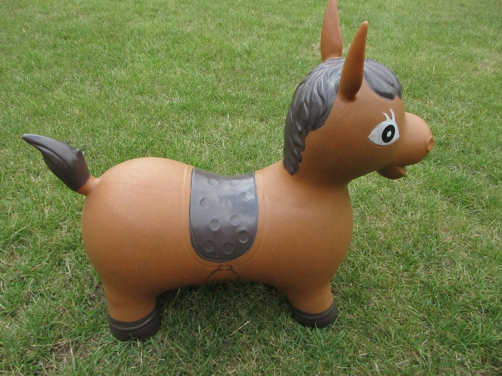 Opblaasbaar springpaard, Ophalen of Verzenden