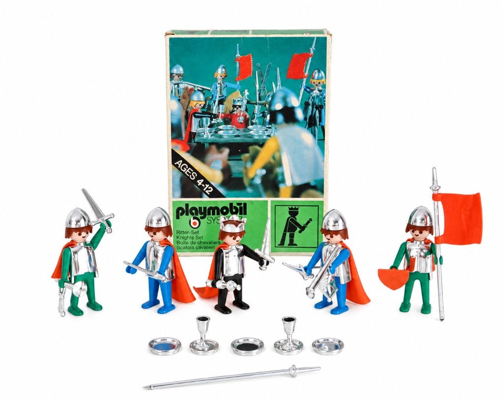 Vintage Playmobil Ridder set 3261 - Klicky 1974, Kinderen en Baby's, Ophalen of Verzenden, Gebruikt